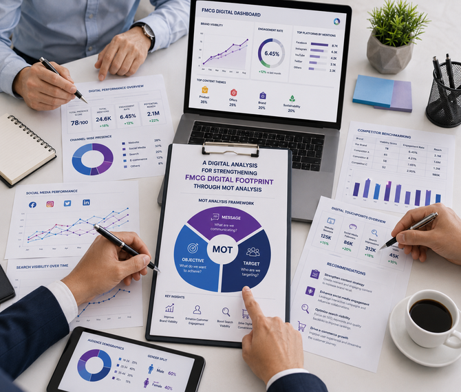 A Digital Analysis for Strengthening FMCG Digital Footprint Through MOT Analysis